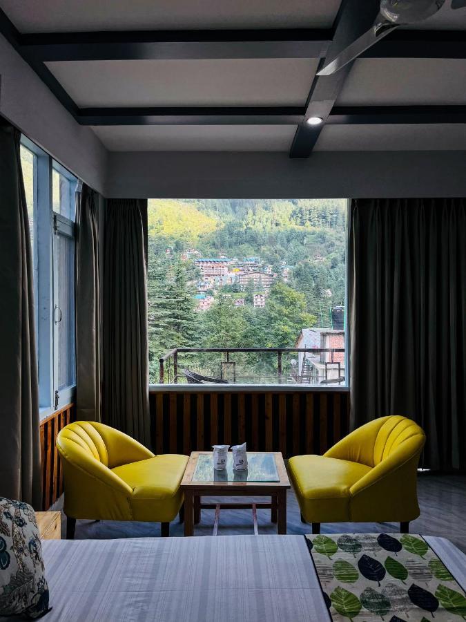 Apple Flower With Balcony And Mountain View 马拉里 外观 照片
